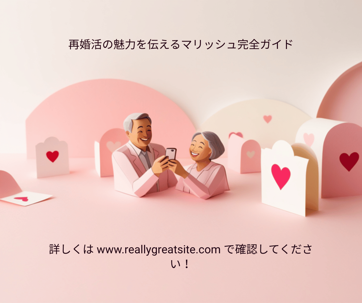 マリッシュ完全ガイド40代の再婚活